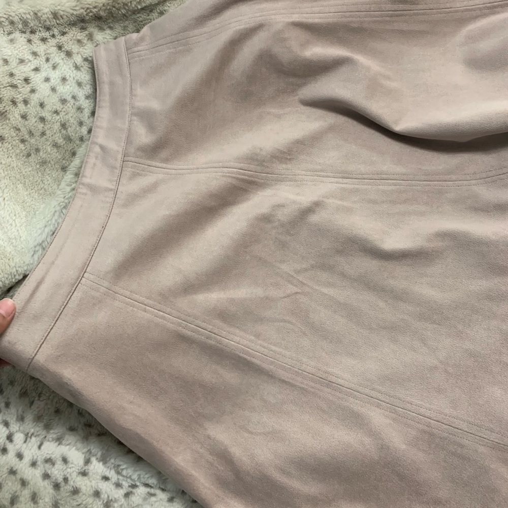 Suede Skirt